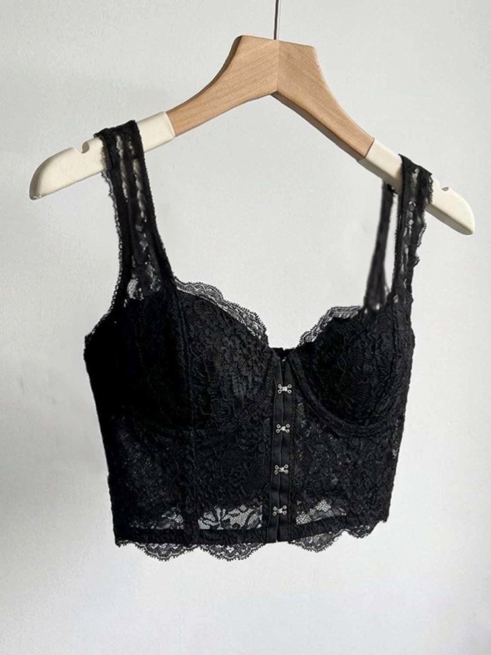 Victoria Secret Dream Angel Black Longline Corset Bra 34 C - Picture 4 of 8